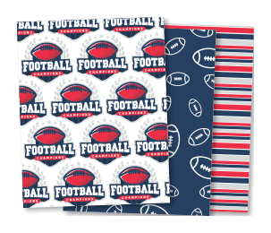 Custom Sports Wrapping Paper